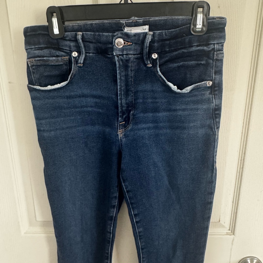 Good American Women's size 6/28 Good Legs Skinny High Rise Stretch Jeans - Picture 4 of 14